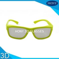 Khung mềm phân cực tuyến tính 3D Glasses Trọng lượng nhẹ cho nhà hát Kino