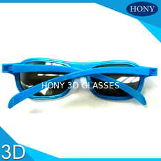 Cinema ABS kính 3D phân cực tuyến tính, kính phim 3D với khung màu xanh