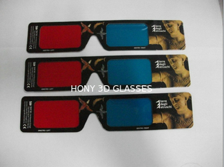 Giấy Polarized Chromadetph Anaglyph 3D Glasses Red Blue Đối với Hình 3D