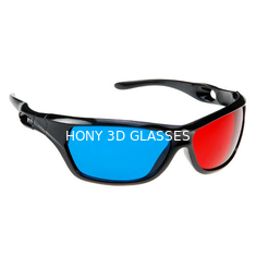 Máy tính thời trang Đỏ Cyan 3D Glasses Với ống kính PET 1,6mm