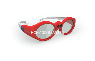 Ống kính Lcd cho Trẻ em Custom Kids DLP Link Kính 3D dành cho Tivi Frame Red 120Hz