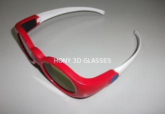 Đỏ Anaglyph Xpand kính 3D hoạt động Eyewear, kính màn trập 3D cho Pc