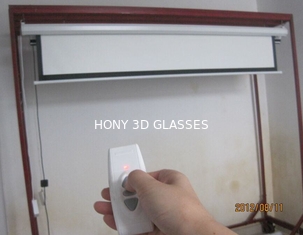 Màn hình chiếu liền mạch 2D 3D, màn hình máy chiếu điện điều khiển từ xa