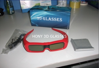 USB Có thể sạc lại Universal 3D Active Shutter Glasses 120Hz 1.5mA CE FCC