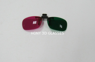 Clip On Plastic Red Green Vòng kính 3D Để Xem Ảnh 3D Và Phim