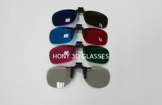 Clip On Plastic Red Green Vòng kính 3D Để Xem Ảnh 3D Và Phim