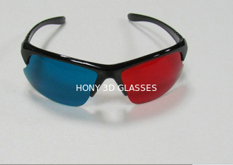 Anaglyph Plastic Red Cyan 3D Glasses, Kiếng phân cực có thể tái sử dụng