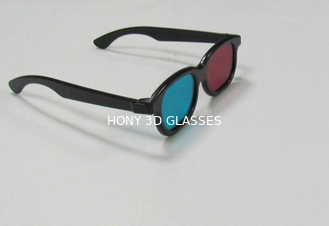 Nhựa ABS nhựa nhựa màu đỏ đỏ tím 3d Glasses, Liner Circular Polarized Glasses