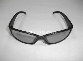 Anaglyph Plastic Circular Polarized 3D Glasses Đối với rạp chiếu phim Reald